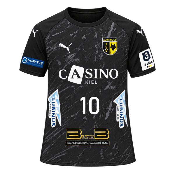 Trikot Auswärts TSV Altenholz Grau-Schwarz Miniaturansicht
