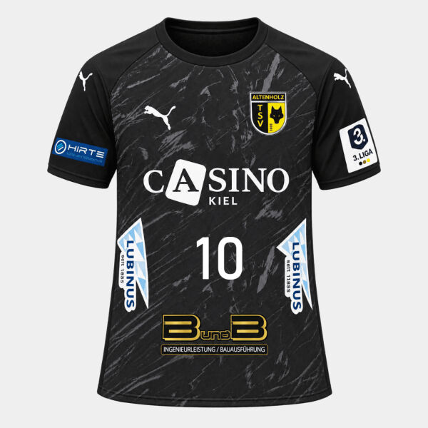 Trikot Auswärts TSV Altenholz Grau-Schwarz Miniaturansicht